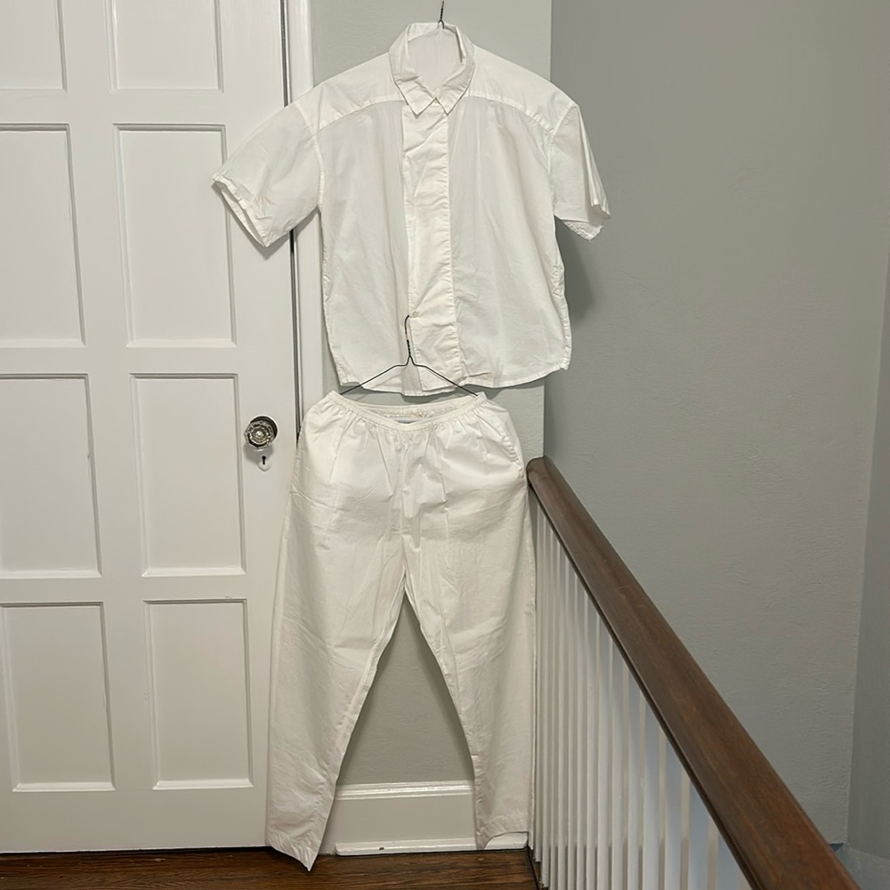 Organic Cotton Deiji Studios White Set